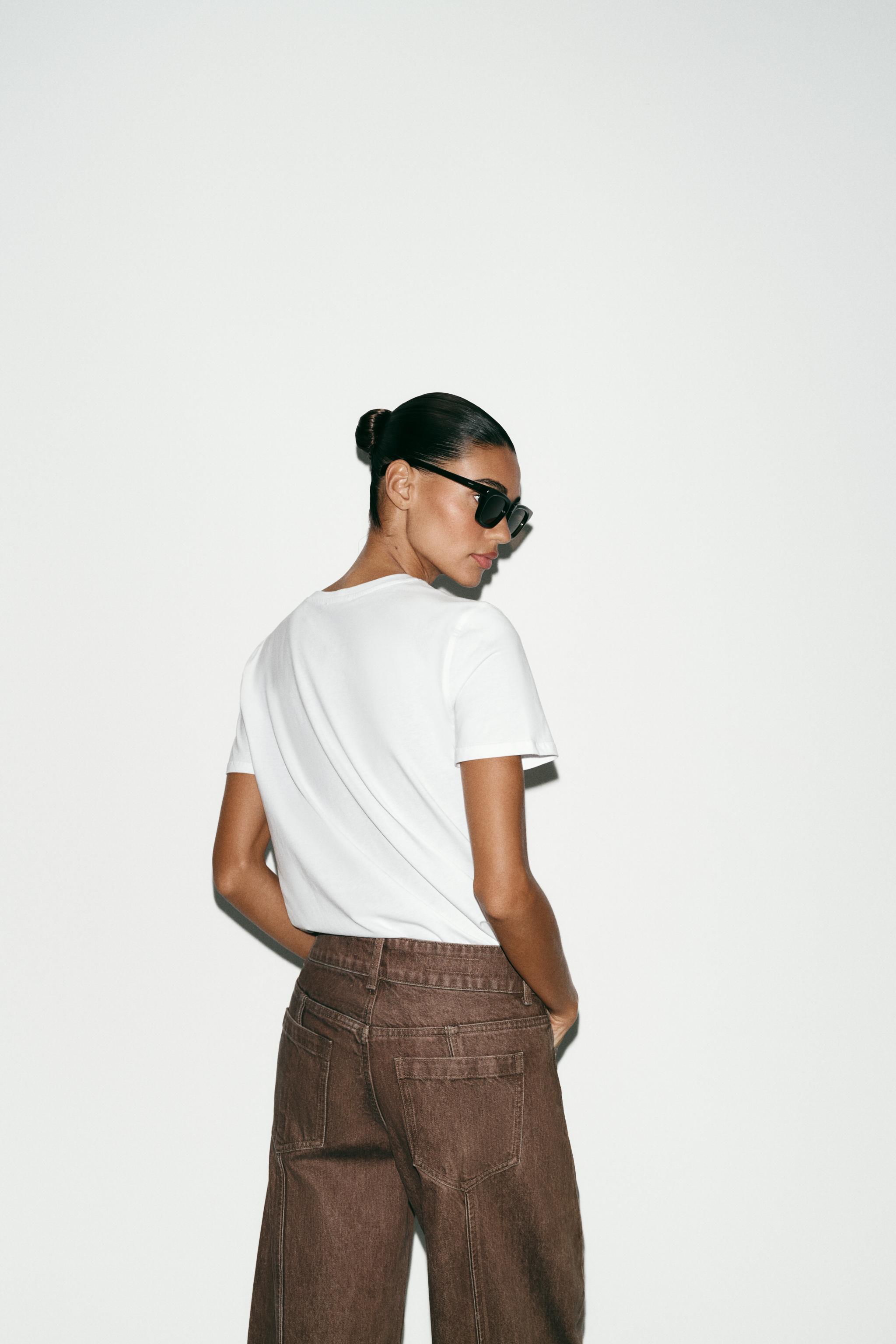 METALLIC SHORT SLEEVE T-SHIRT
